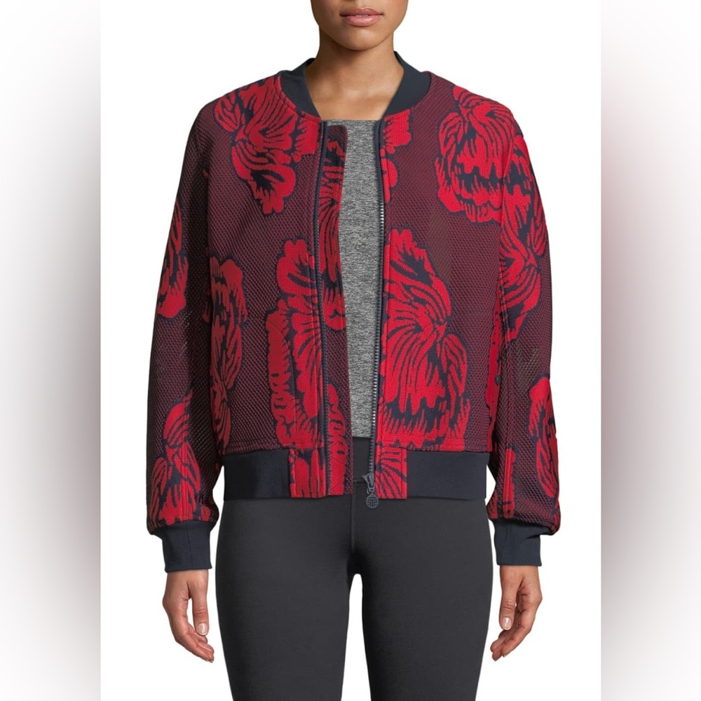 Tory Sport Floral Bomber Jacket - Picture 5 of 5